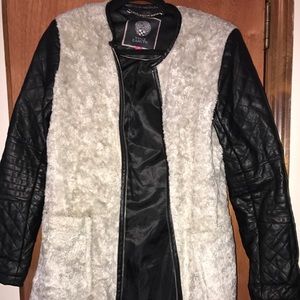 Vince Camuto Faux Fur Jacket